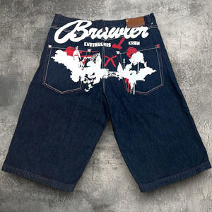 Artful Dodger Y2K Grunge Baggy Jean Shorts